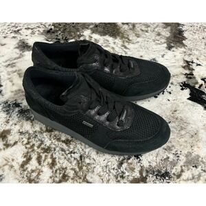 Ara Fusion 4 Gore-Tex Black Suede Knit Sneakers Dynergy Sole Womens Shoes